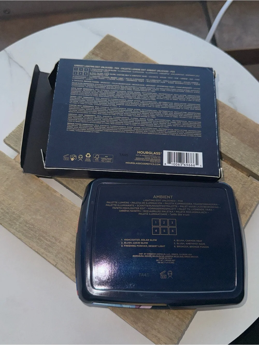 Hourglass LIMITED EDITION FOX Ambient Lighting edit unlocked Palette NEW IN BOX